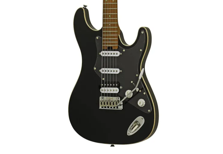 Headstock com Hardware Chrome