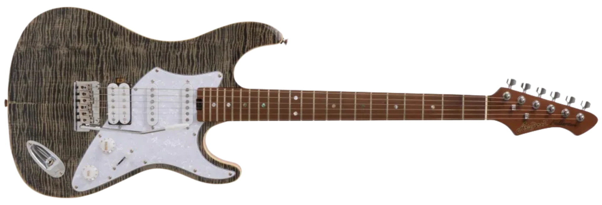 Guitarra Aria Pro II 714-MK2 Fullerton Black Diamond