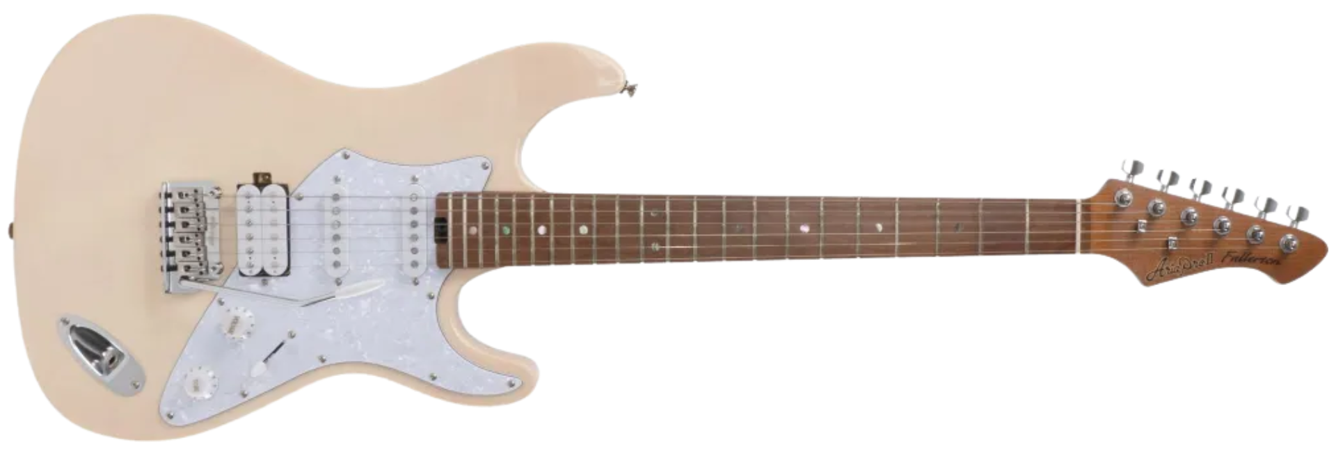 Guitarra Aria Pro II 714-MK2 Fullerton Marble White