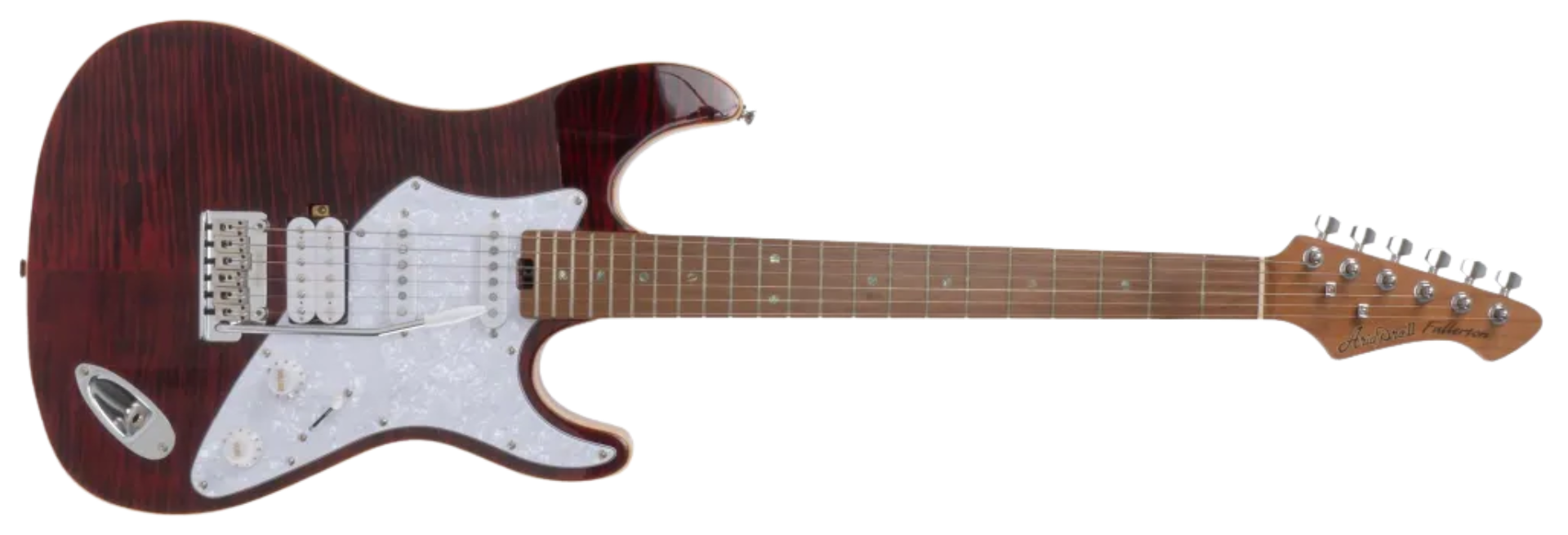 Guitarra Aria Pro II 714-MK2 Fullerton Ruby Red