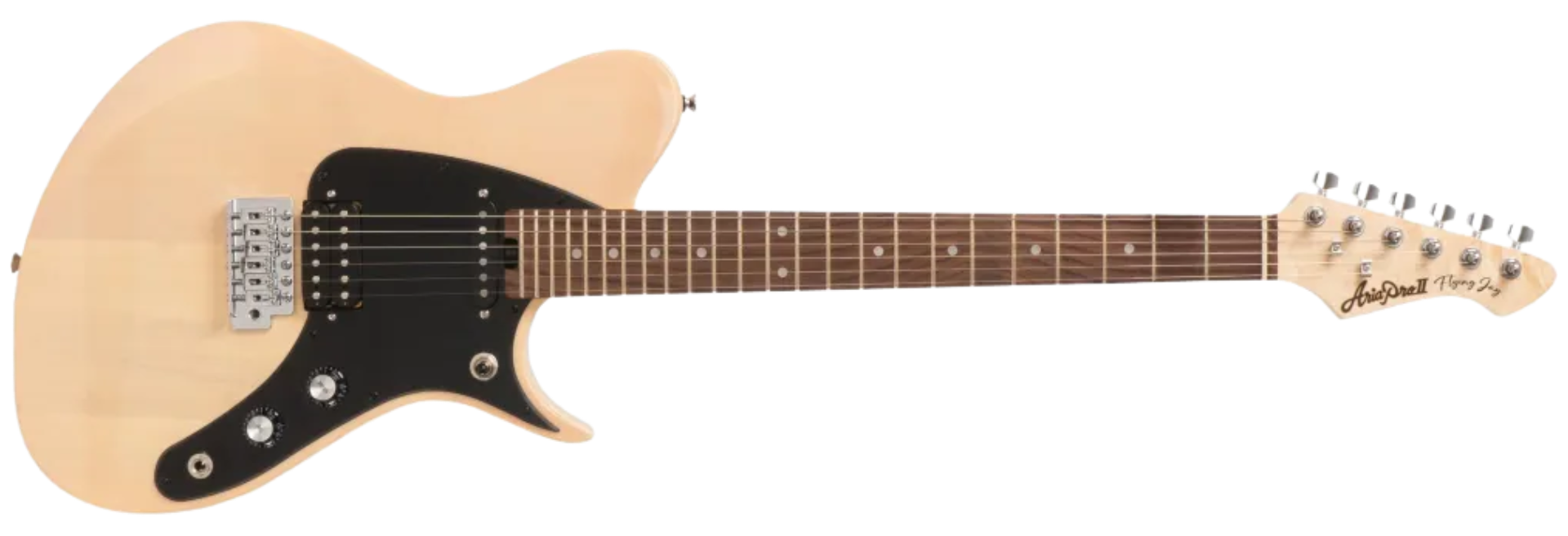 Guitarra Aria Pro II J-1 See Through Vintage White