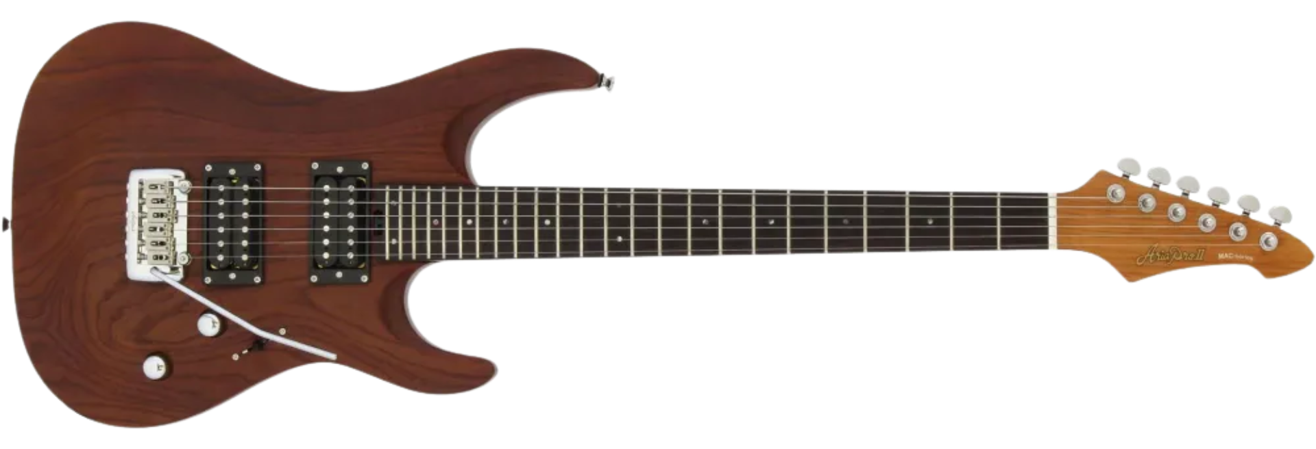 Guitarra Aria Pro II MAC-DLX Stained Brown