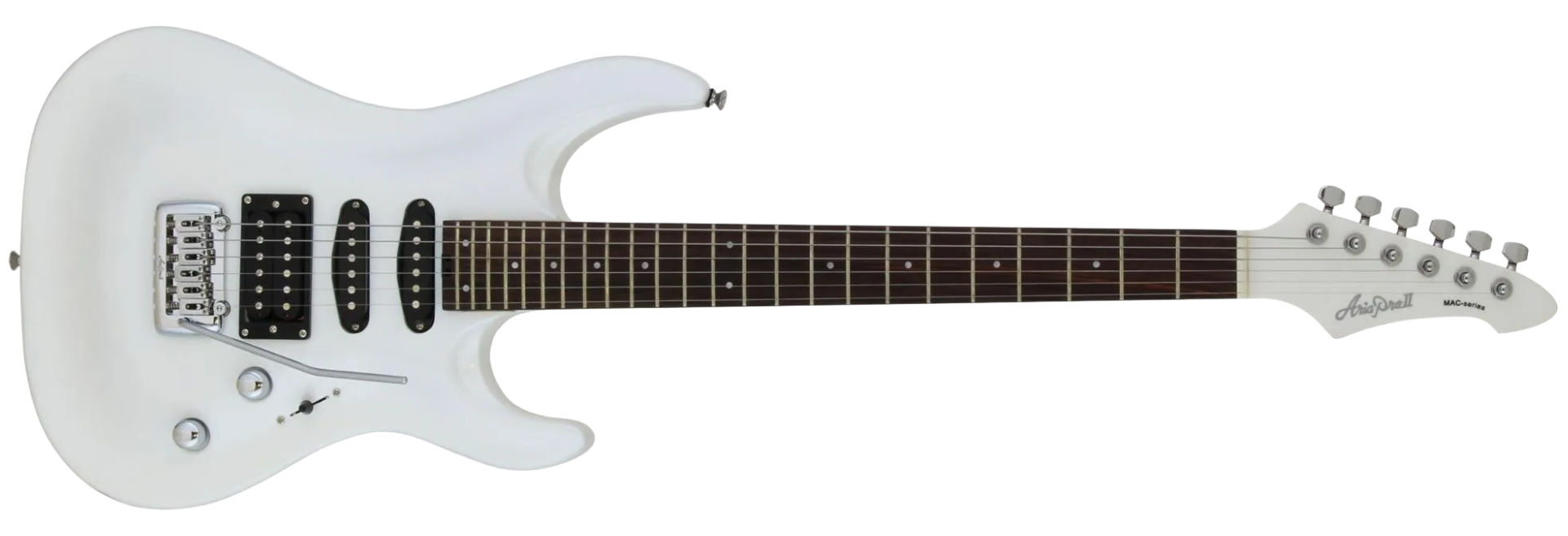 Guitarra Aria Pro II MAC-STD Pearl White