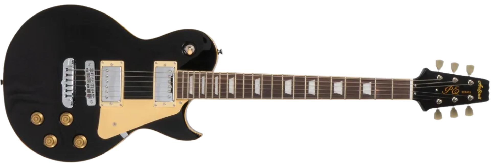 Guitarra Aria Pro II PE-350STD Aged Black