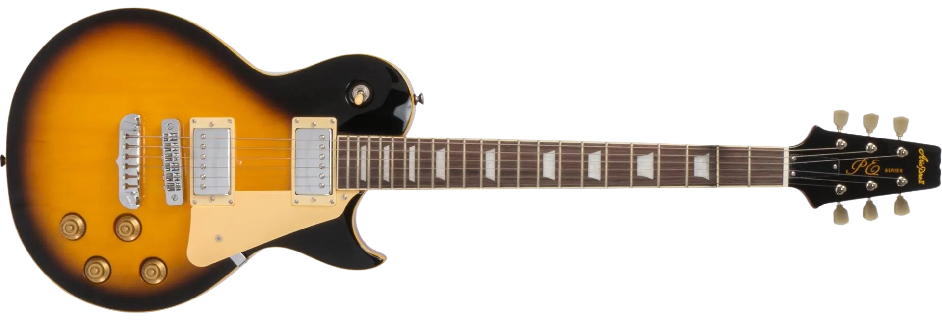 Guitarra Aria Pro II PE-350STD Aged Brown Sunburst