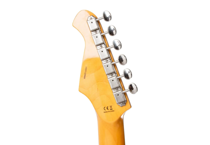 Headstock com Hardware Chrome