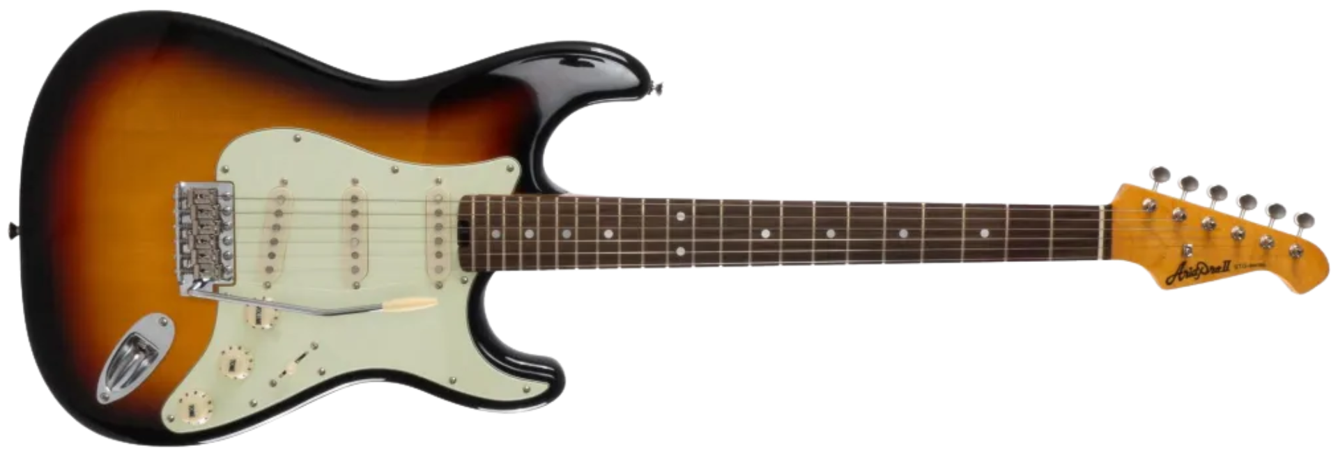 Guitarra Aria Pro II STG-62 3 Tone Sunburst