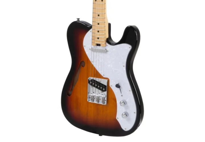 Headstock com Hardware Chrome