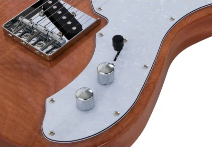 Headstock com Hardware Chrome