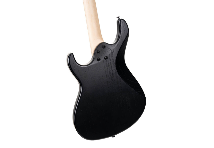 Corpo Double Cutaway Paulownia Open Pore Black