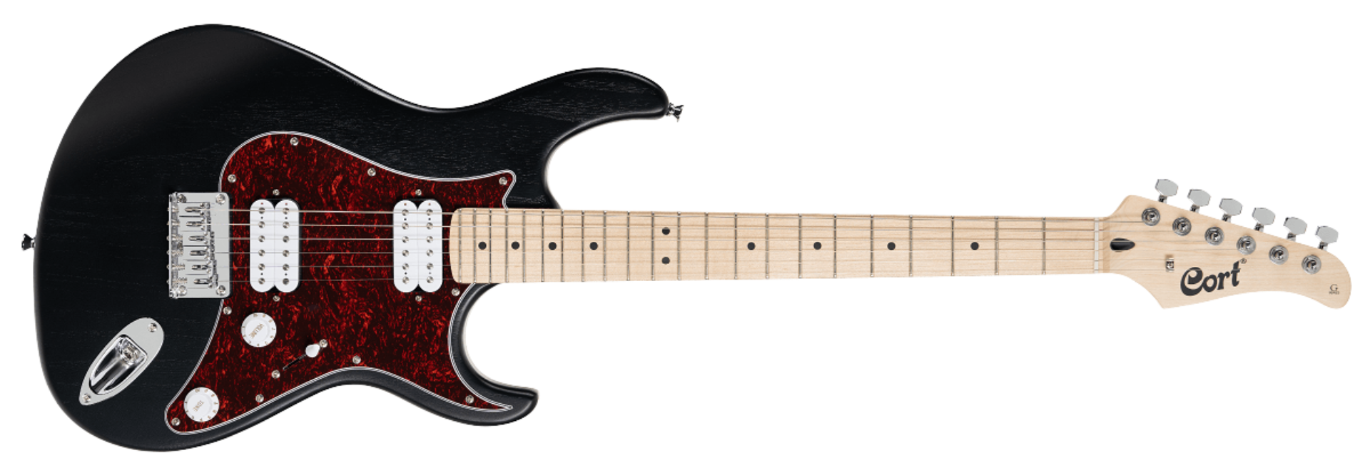 Guitarra Cort G100 HH Open Pore Black
