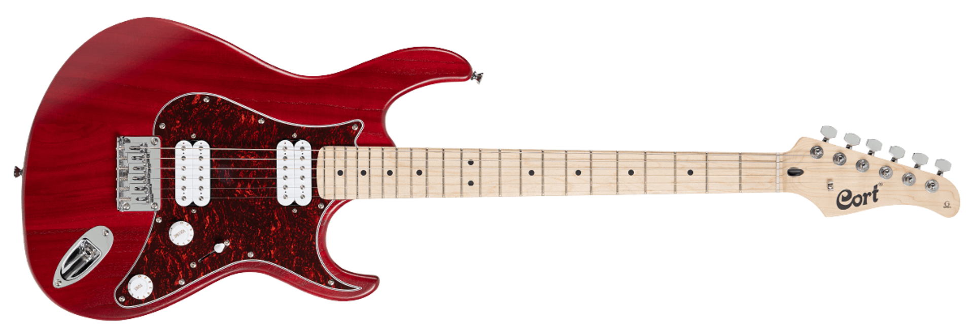 Guitarra Cort G100 HH Open Pore Black Cherry