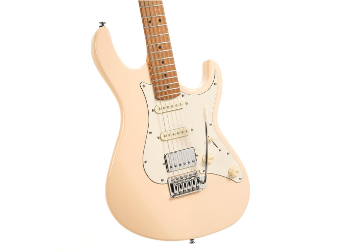 Braço Roasted Maple e Ponte 6-Point Tremolo