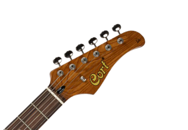 Braço em Roasted Maple e Escala em Pau Ferro