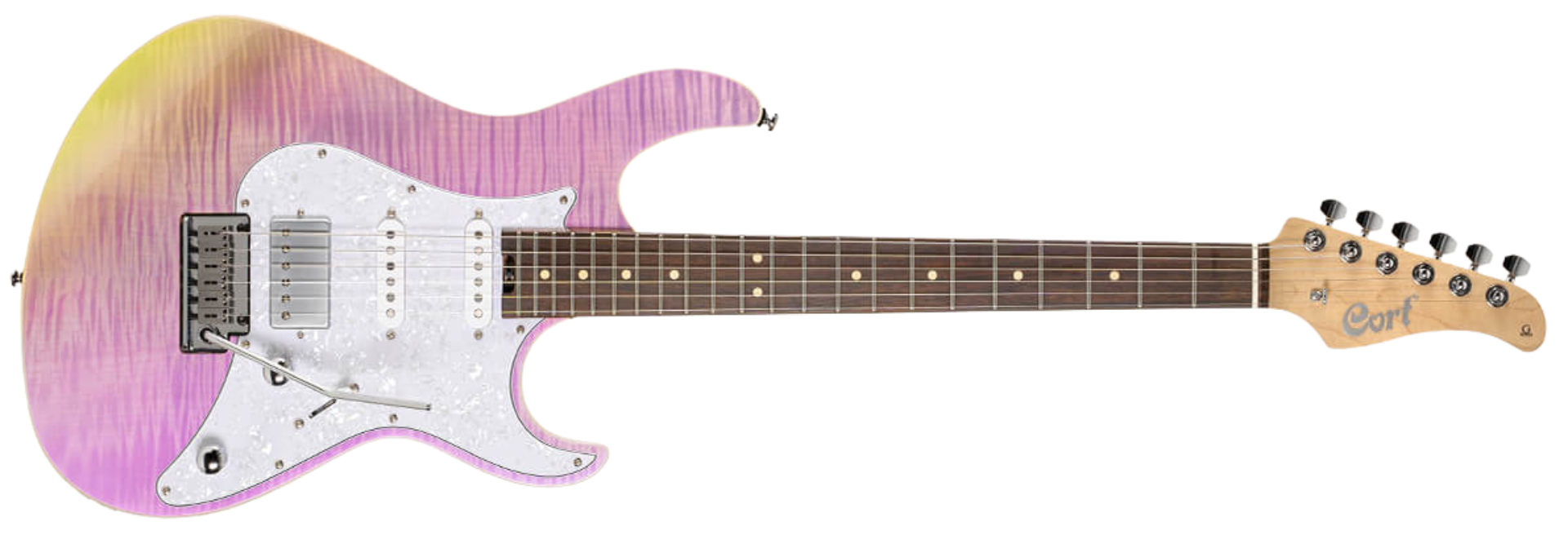 Guitarra Cort G280 Select TCP Trans Chameleon Purple