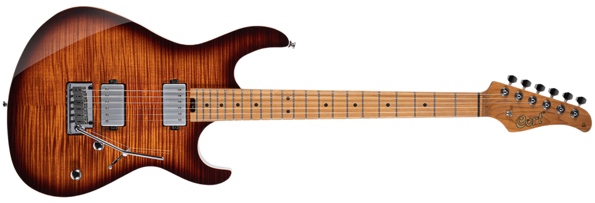 Guitarra Cort G290 FAT II Antique Violin Burst com Bag