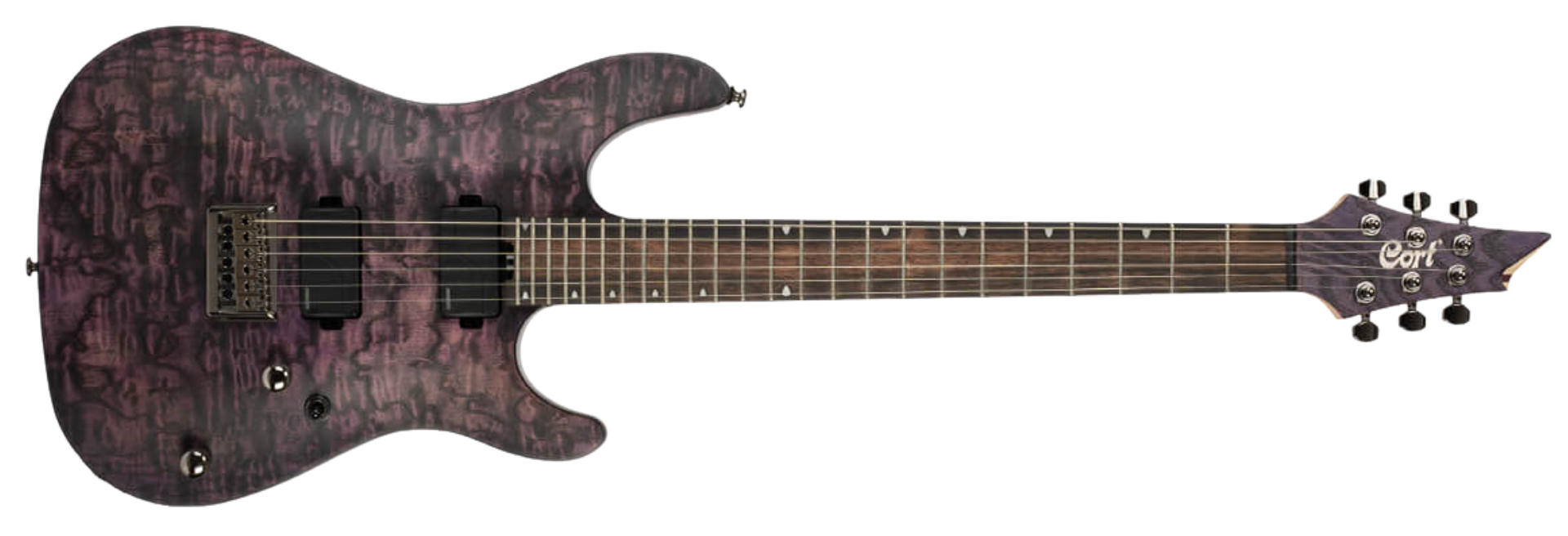 Guitarra Cort KX500 Etched EDV Etched Deep Violet