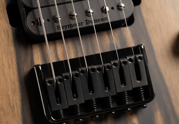 Tampo Pale Moon Ebony Natural Black Burst