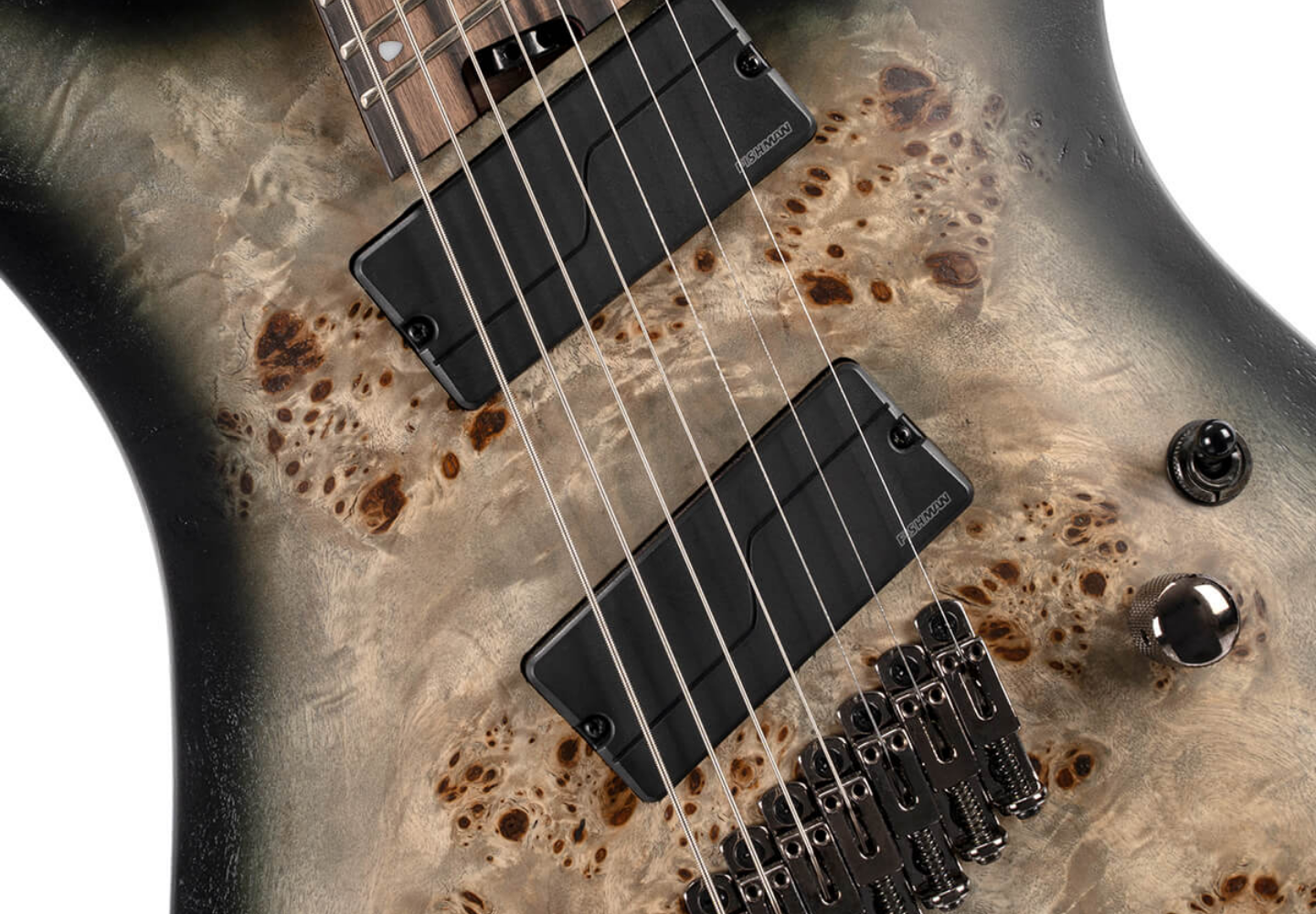 Escala Macassar Ebony Fanned Frets