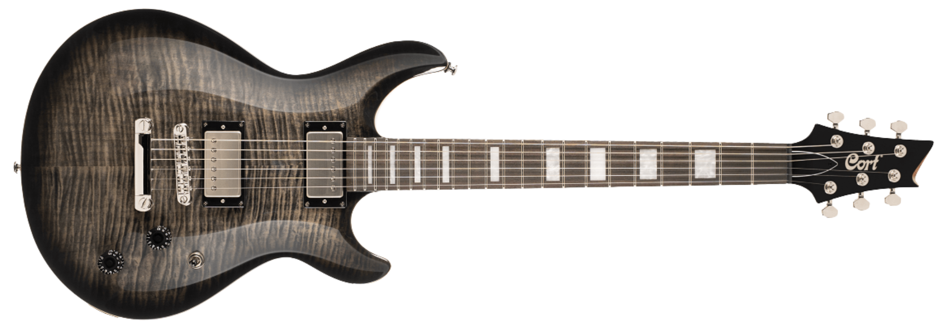 Guitarra Cort M600 Trans Black Burst