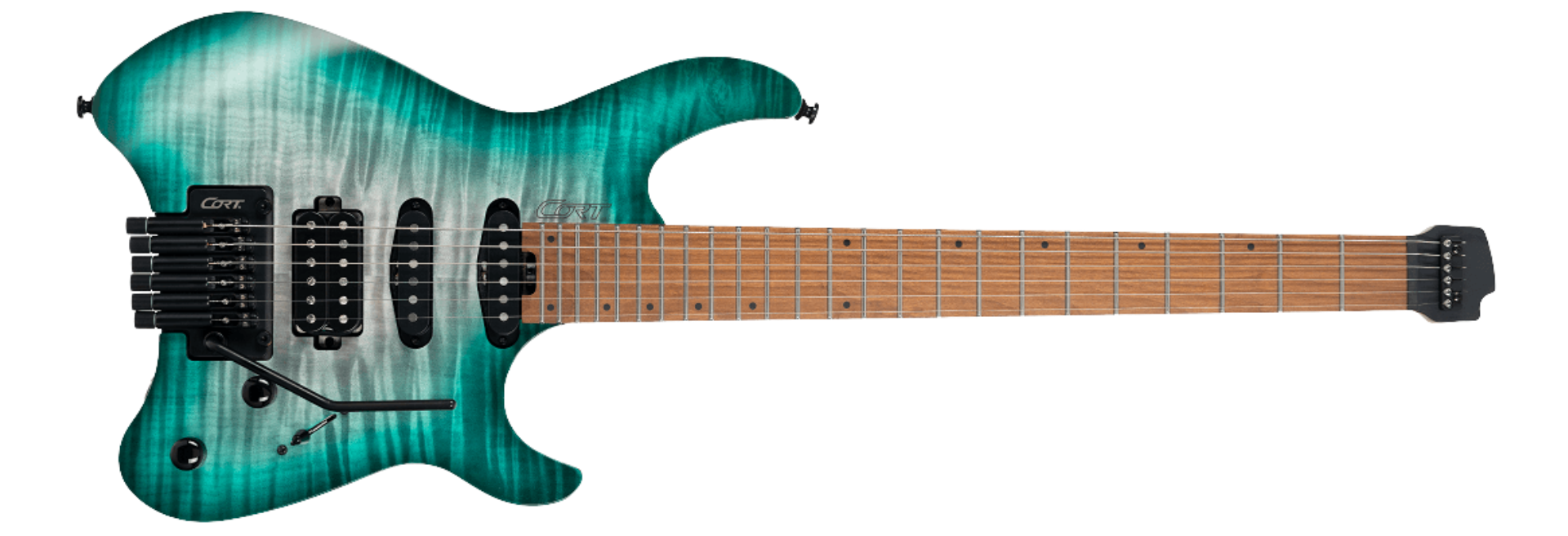 Guitarra Cort Space G6TR Semi Gloss Lagoon