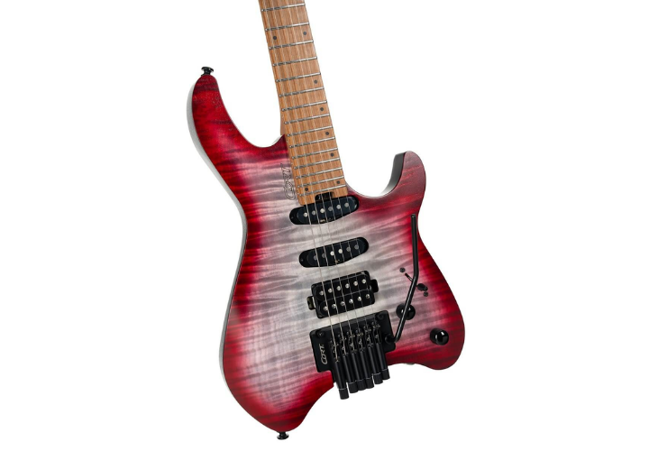 Braço Roasted Maple Headless e Ponte Tremolo Custom