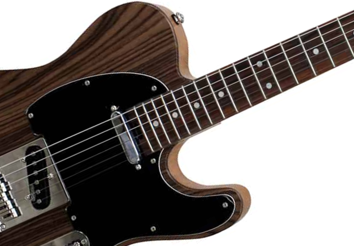 Corpo Cedro Brasileiro com Tampo Pau-Ferro Verniz Fosco Open Pore