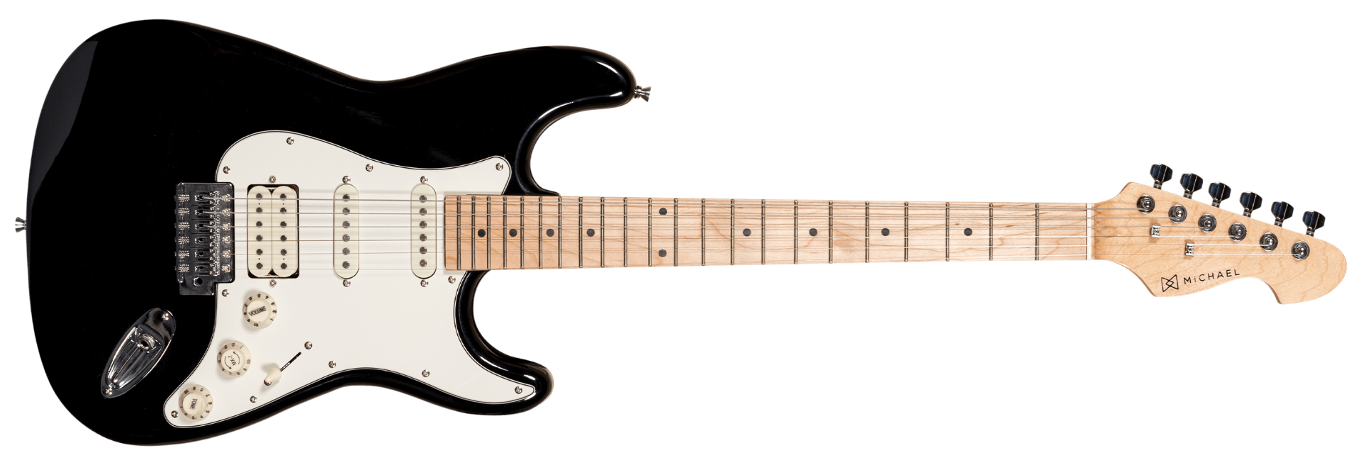 Guitarra Elétrica Michael Power Advanced GM237N Metallic Black MBK