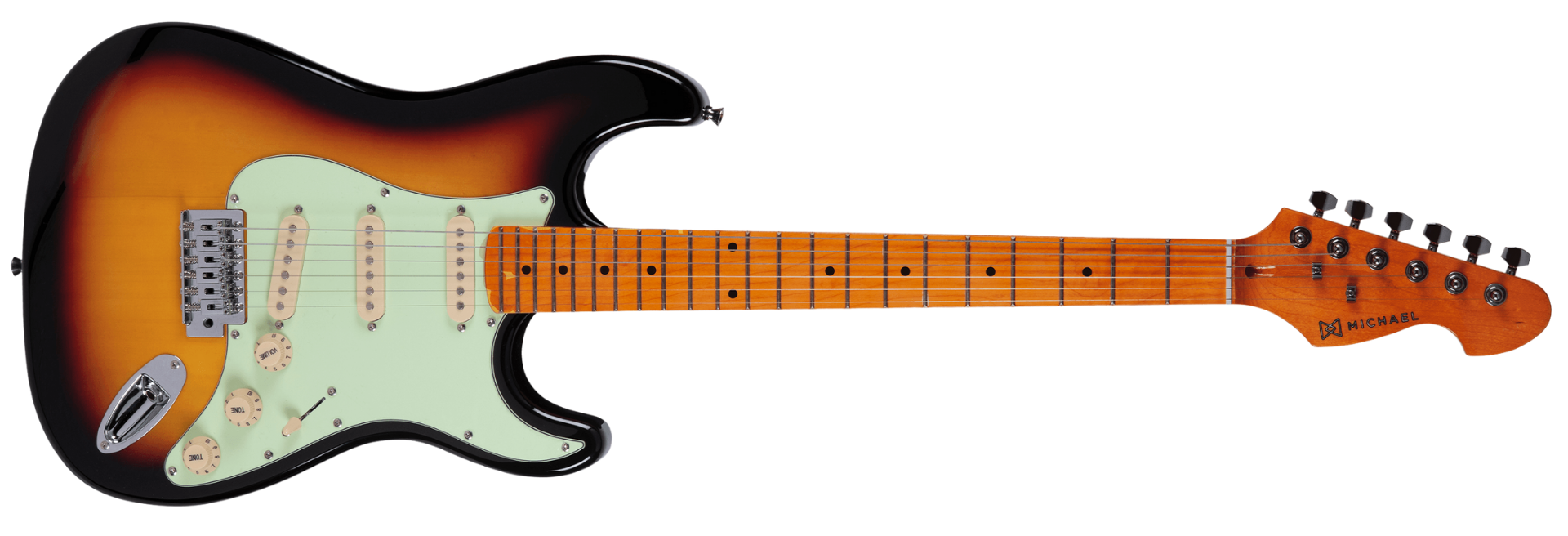 Guitarra Elétrica Michael Stonehenge GM222N GA Vintage Sunburst VS