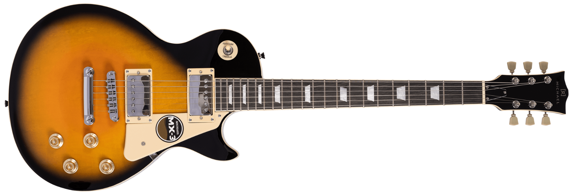 Guitarra Elétrica Michael Strike GM750N Vintage Sunburst VS