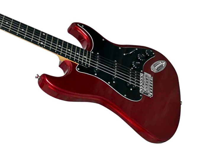 Corpo Maciço em Poplar Metallic Red