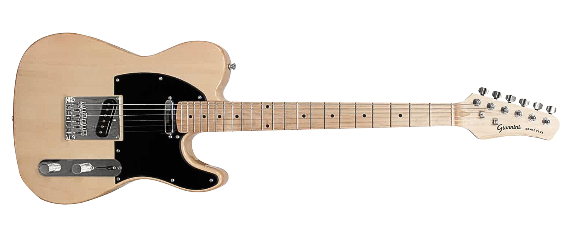 Guitarra Elétrica Giannini Sonic Plus GAE02 Plus N Natural