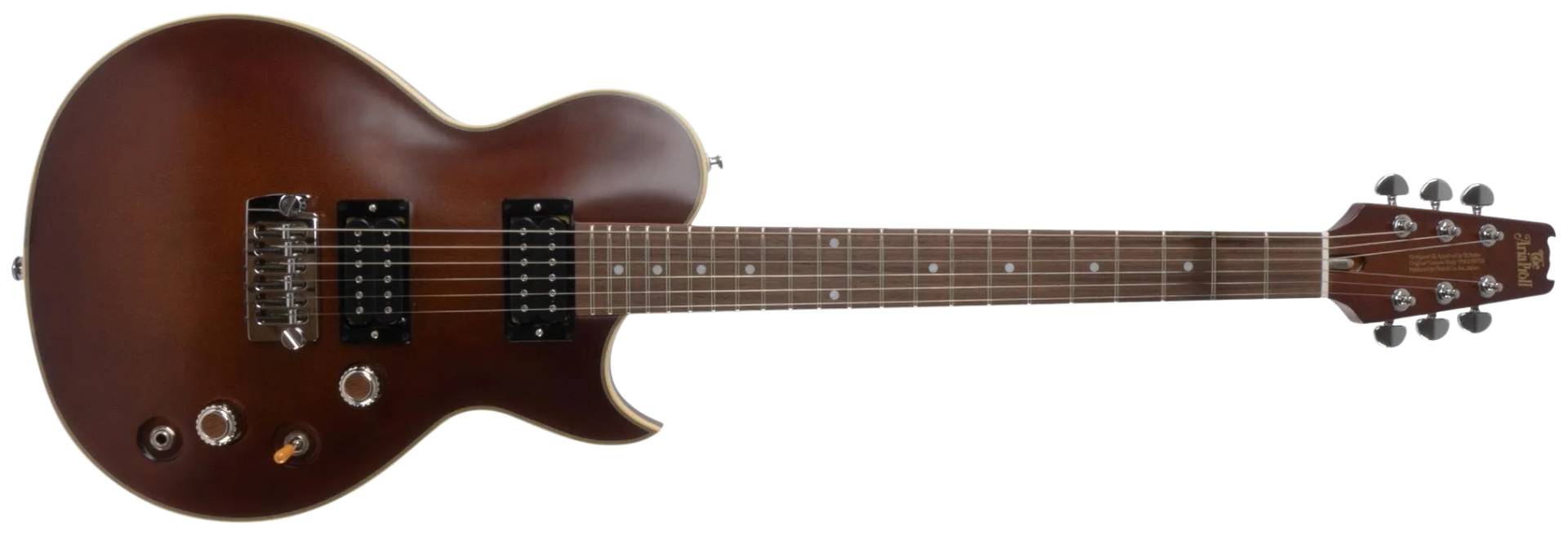 Guitarra Japonesa Aria Pro II PE-1500RI Stained Brown