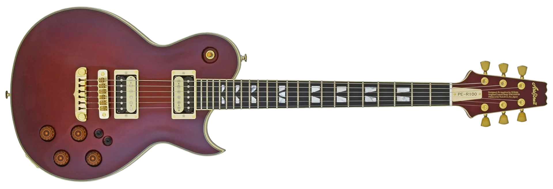Guitarra Japonesa Aria Pro II PE-R100 Antique Brown