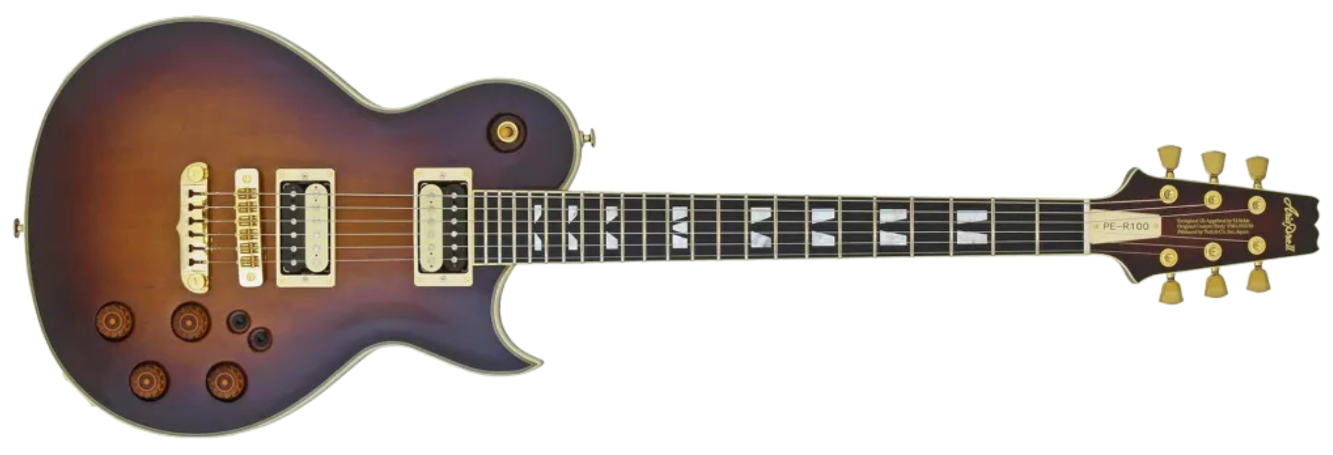 Guitarra Japonesa Aria Pro II PE-R100 Smokey Amber