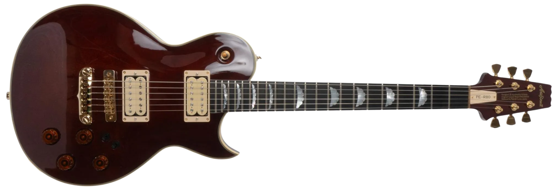 Guitarra Japonesa Aria Pro PE-R80 Stained Brown