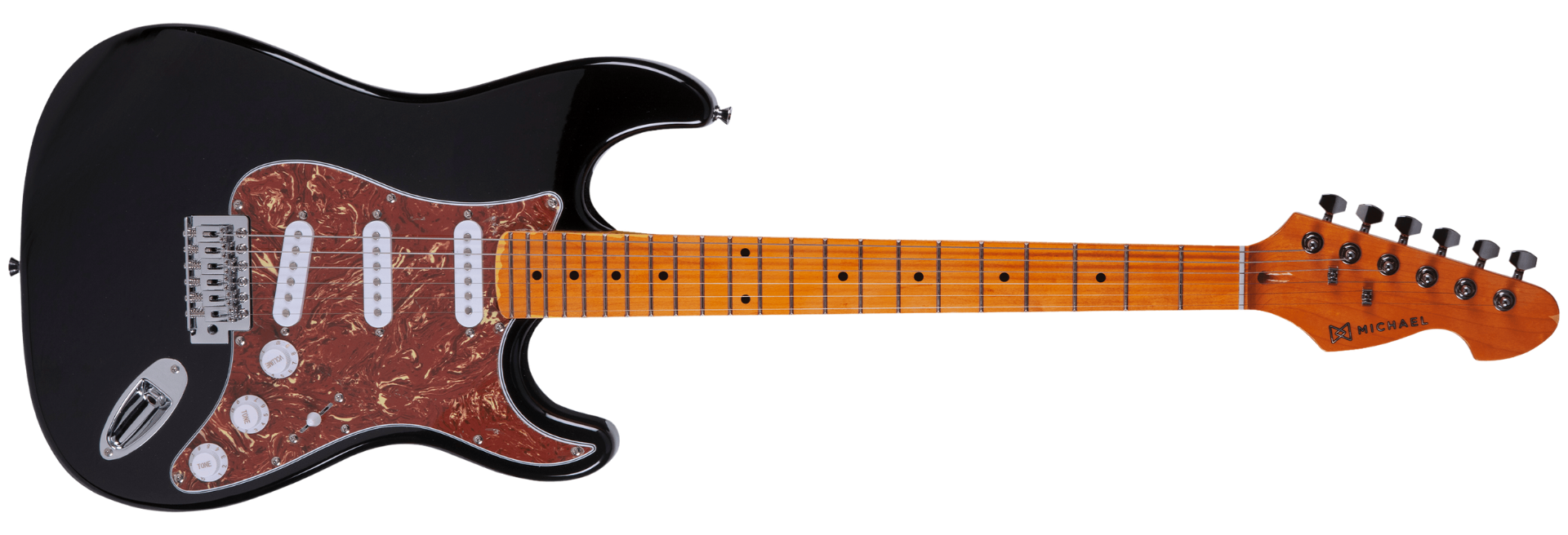 Guitarra Acústica Michael GM222N-BT Black Tortoise com Bag