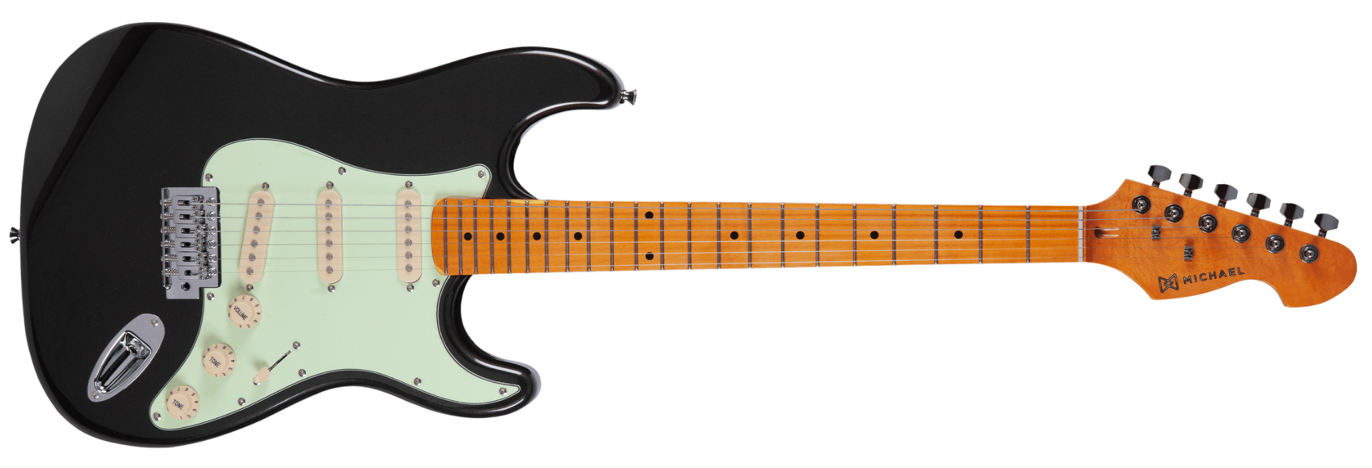 Guitarra Acústica Michael GM222N-MBK Metallic Black com Bag