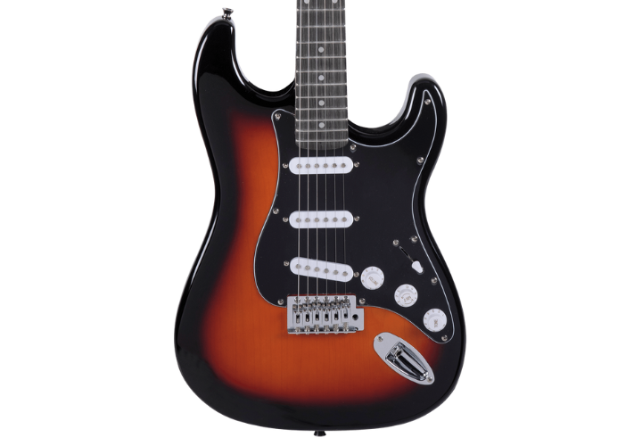 Tampo Spruce Laminado Sunburst Black