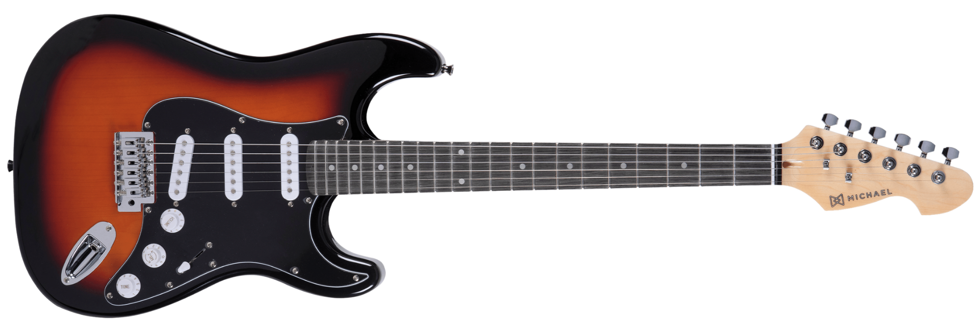 Guitarra Acústica Michael GM227N-SK Sunburst Black com Bag