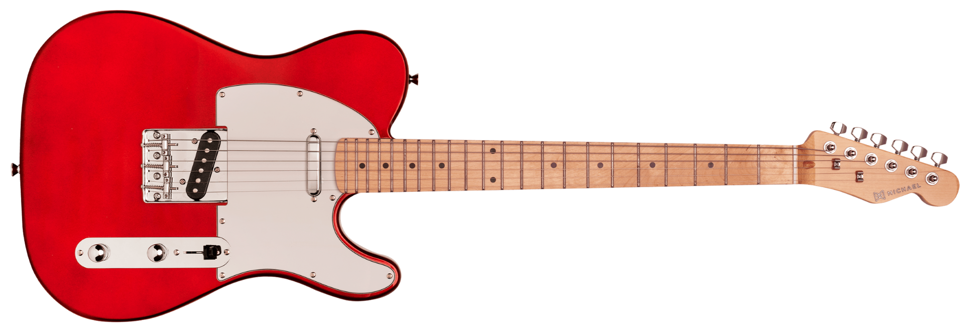 Guitarra Michael GM385N MRD Metallic Red