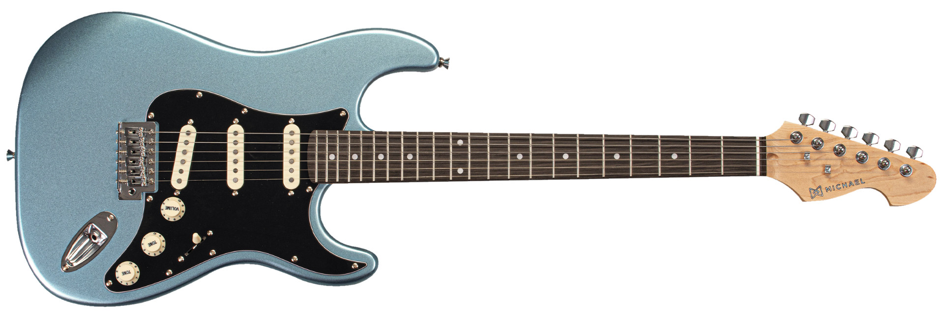 Guitarra Michael GMS400 ST Luminis BUM Metallic Blue