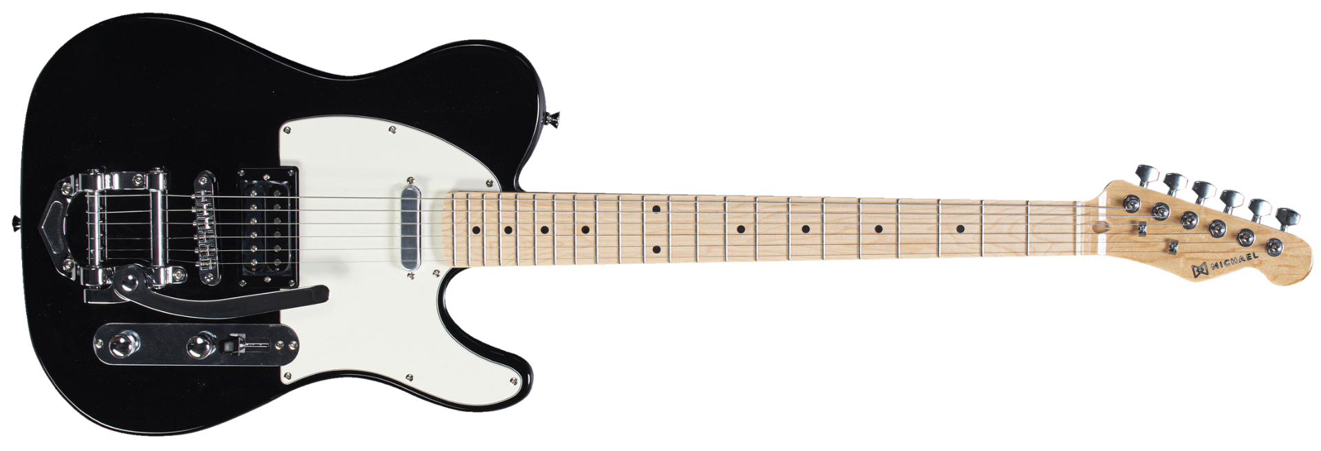 Guitarra Michael Pulse GMT420 SBK Solid Black