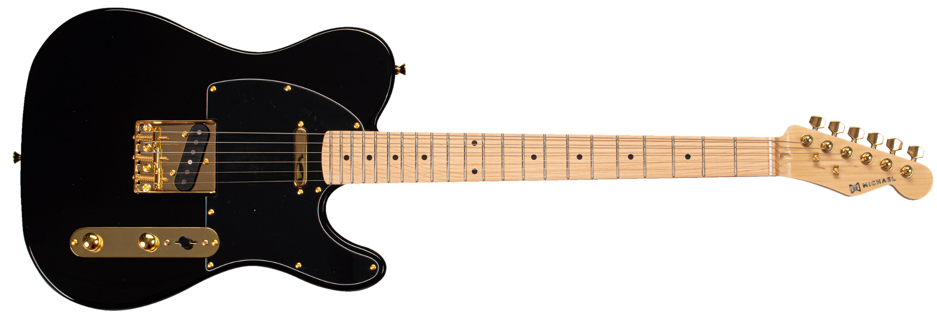 Guitarra Michael GMT525 TL Royale ABK All Black