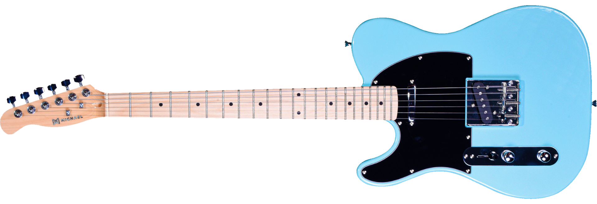 Guitarra Michael TL Canhota GM385N LH Antique Burst