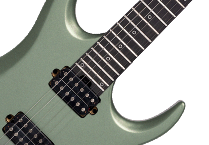 Braço Maple e Escala Purple Heart