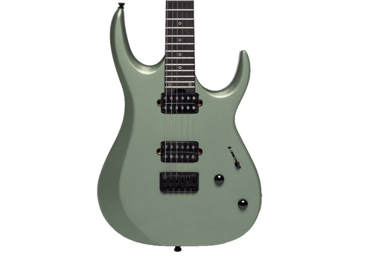 Captadores Humbucker Cerâmicos e Ponte Hardtail