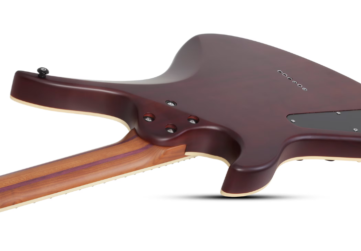 Braço Roasted Maple/Purpleheart Multi-ply