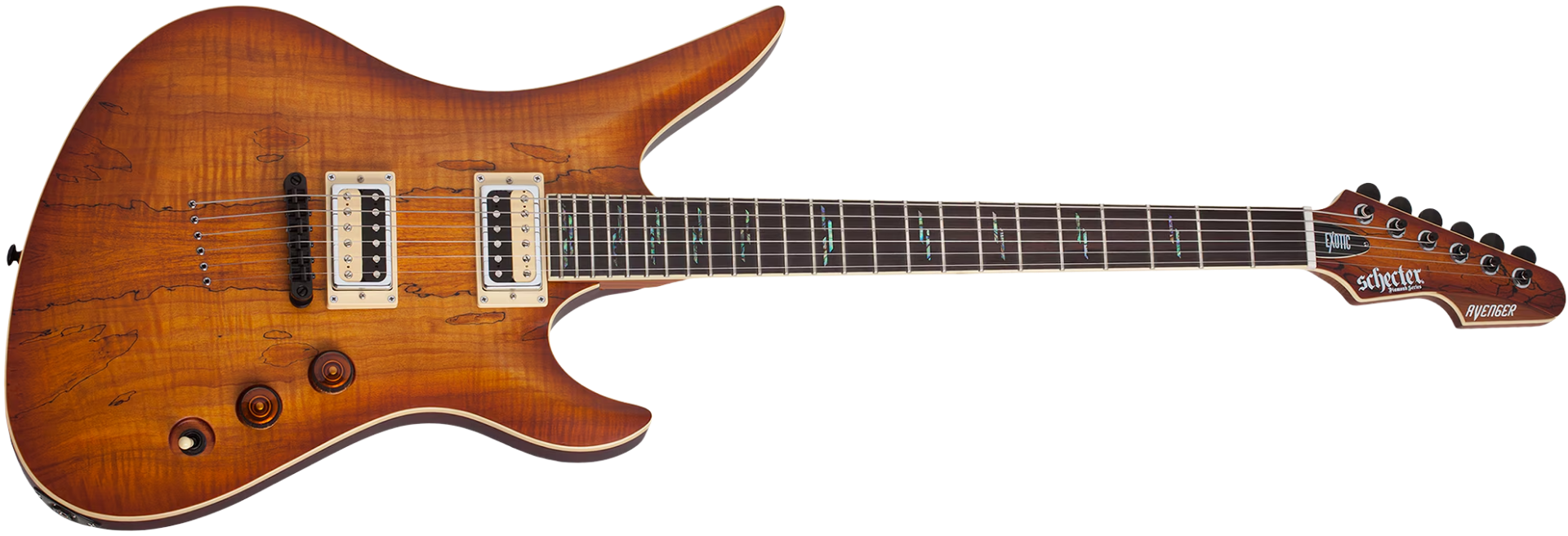 Guitarra Schecter Avenger Exotic SM Spalted Maple