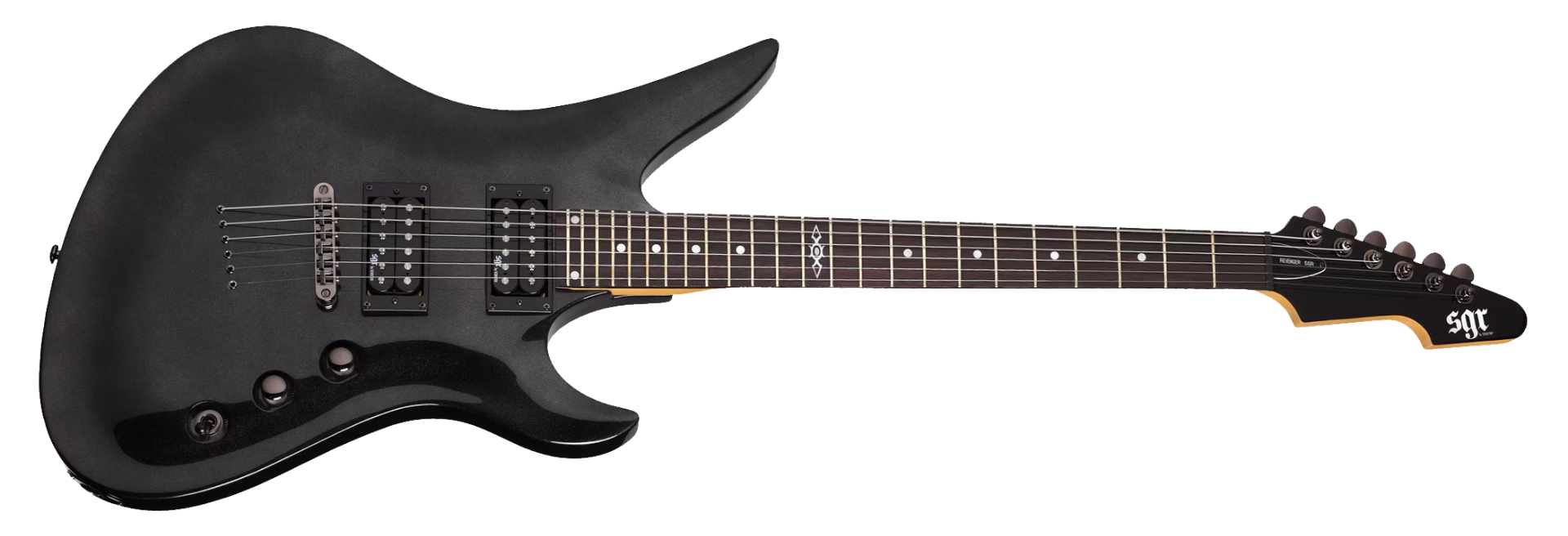 Guitarra Schecter Avenger SGR MBK Metallic Black